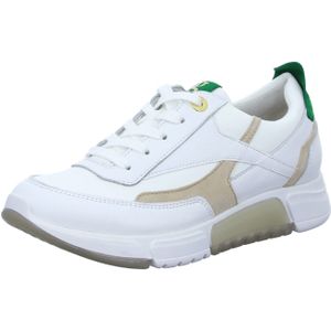 Sneakers - 5335-025 - Kleur: Gevoerd - Materiaal: Leer - Motief: Color-Blocking