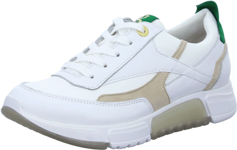 Sneakers - 5335-025 - Kleur: Gevoerd - Materiaal: Leer - Motief: Color-Blocking