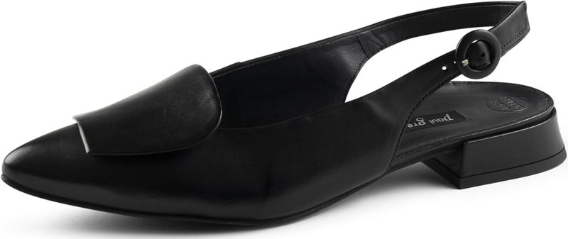 Paul Green - 6090 - Pumps - Zwart - Glad Leer - Rubber Zool