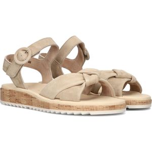 Paul Green - 6105 Sandalen - Dames - Beige - Suède - Leren Voering