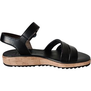 Sandalen - Effen - Leer - Open Toe - Verstelbare Riemen