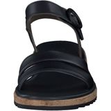 Paul Green 6112 - Dames Sandalen - Kleur: Zwart - Binnenmateriaal: Leer - Loopzool: TPU