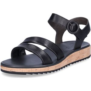 Sandalen - Effen - Leer - Verstelbare Riemen - Profielzolen