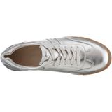 Merk - Model - Sneakers - Effen - Leer - Flexibele Zool - Metallic Look