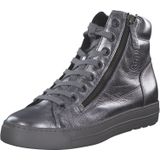 Paul Green - Veterboot - Zilver Metallic - Leer - Grijze Rubberzool