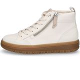 Paul Green - Enkelhoge Sneakers - Zwart - Leer - Geschikt voor Orthopedische Inlegzolen