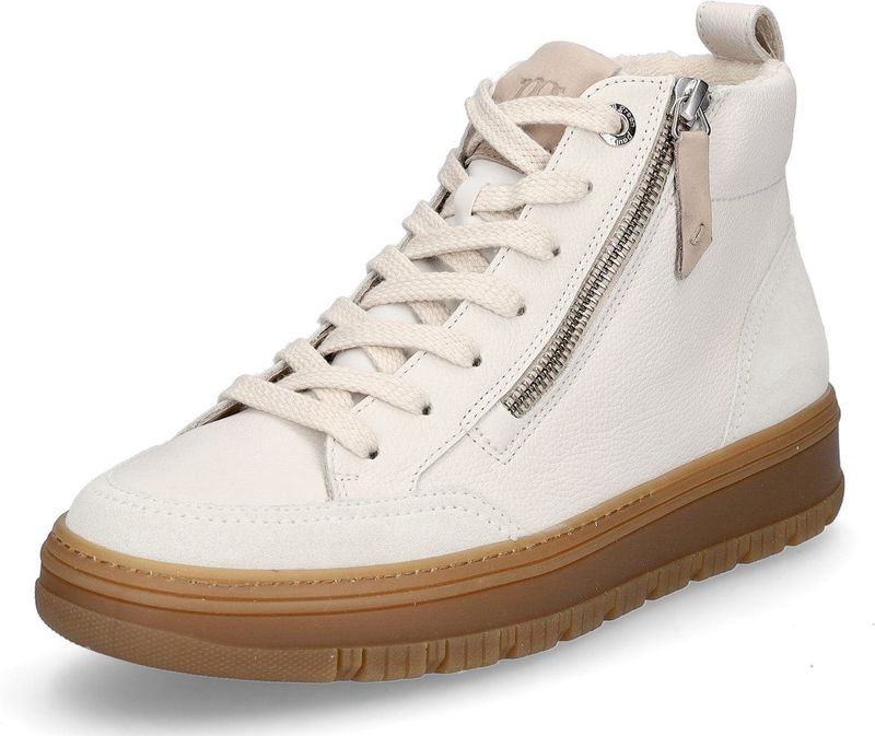 Paul Green - Enkelhoge Sneakers - Zwart - Leer - Geschikt voor Orthopedische Inlegzolen