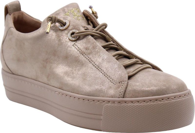 Paul Green - Rataplan - Sneakers - Beige - Leer