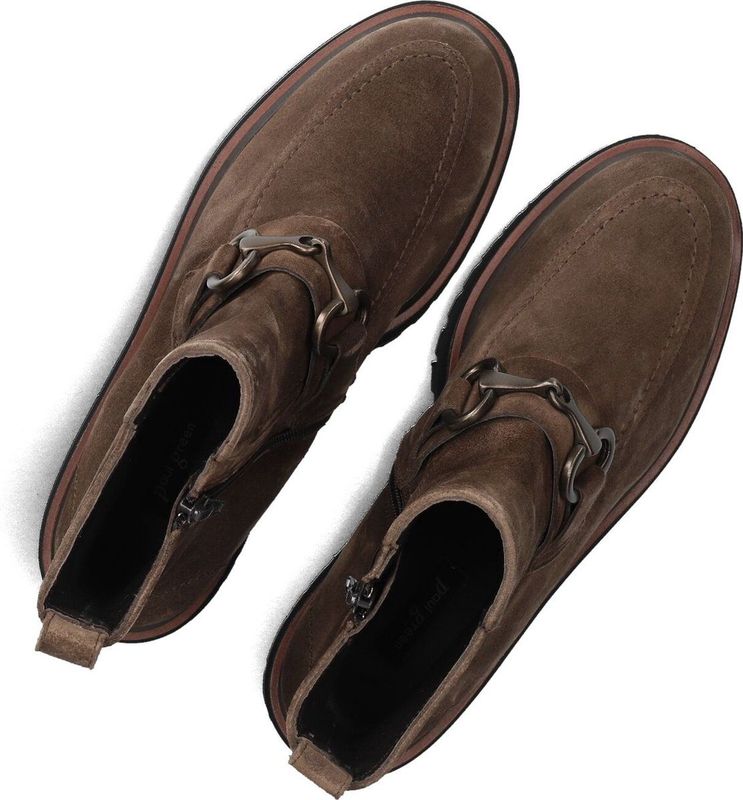 Paul Green 8024 Boots Dames - Taupe