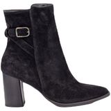 Paul Green - Laarsjes - Zwart - Leer - Ritssluiting - Blokhak