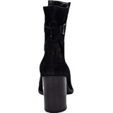 Paul Green - Laarsjes - Zwart - Leer - Ritssluiting - Blokhak