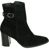 Paul Green - Laarsjes - Zwart - Leer - Ritssluiting - Blokhak