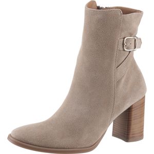 Paul Green - Laarsjes - Zwart - Leer - Ritssluiting - Blokhak