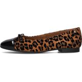 Paul Green - 076 - Ballerina's - Bruin - Panterprint - Leren Binnenwerk