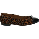 Paul Green - 076 - Ballerina's - Bruin - Panterprint - Leren Binnenwerk