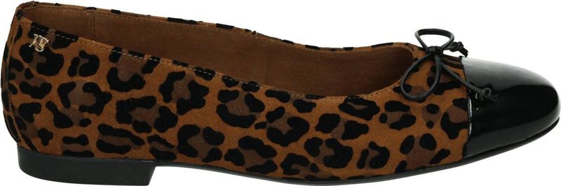 Paul Green - 076 - Ballerina's - Bruin - Panterprint - Leren Binnenwerk