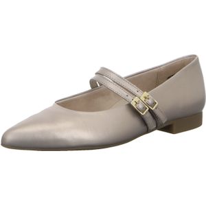 Paul Green - 1022-197 Ballerina's - Metallic - Leer - Rubber Zool