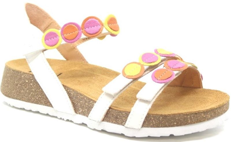 Think - Koak - Sandalen - Wit - Plantaardig Gelooid Leder