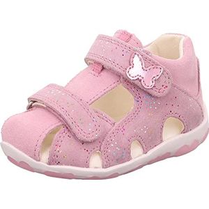 Superfit Fanni Babysandalen voor meisjes, Roze Roze 5510, 21 EU