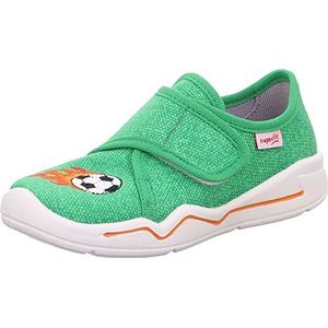 Superfit Benny Jongens Pantoffels, Groen/oranje 7010, 25 EU