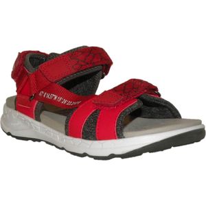 Superfit Criss Cross sandalen, rood/grijs 5000, 27 EU, Rood Grijs 5000, 27 EU