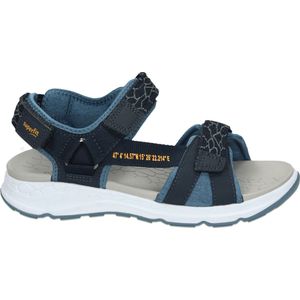 Superfit Criss Cross sandalen, blauw/oranje, 8010, 41 EU, blauw oranje 8010