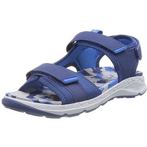 Superfit Criss Cross Sandalen voor jongens, blauw 8000, 28 EU