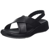 Merk - Model - Sandalen - Effen - Leer - Sleehak