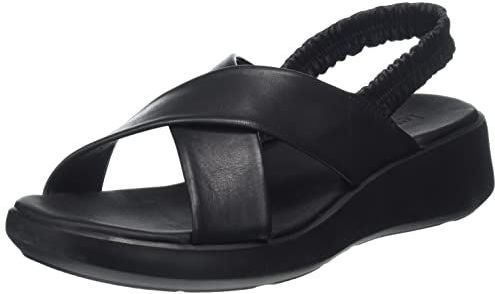 Merk - Model - Sandalen - Effen - Leer - Sleehak