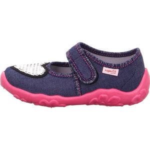 Superfit Mädchen BONNY Hausschuhe, BLAU 8000