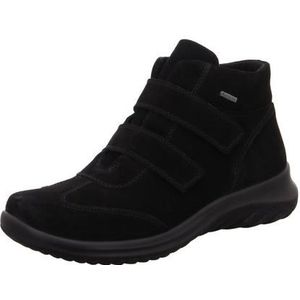 Legero Soft Boot Laarzen Dames, Warm Gevoerde Gore-Tex Enkellaarzen, Zwart 0000, 42 EU