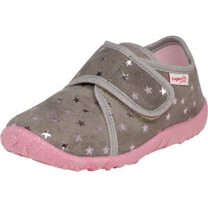 Superfit Baby Mädchen SPOTTY Hausschuhe, GRAU 2100