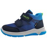 Superfit Baby Jungen COOPER leicht gefütterte Gore-Tex Sneaker, BLAU/HELLGRÜN 8000