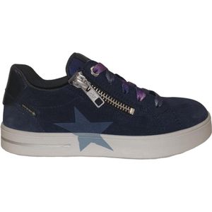 Superfit - 810-8000 - Lage Schoen - Blauw - Leder - Waterdicht