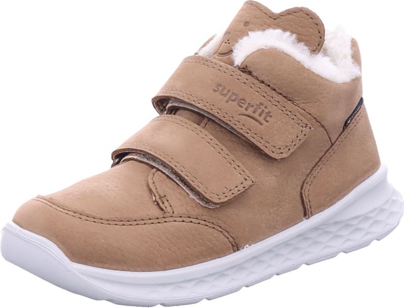 Superfit - 372 - Half-hoog - Cognac - Nubuck - Rubberen Zool