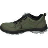 Superfit - 9069 - Jongens Lage Schoenen - Groen - Leer en Stof - Rubber Zool