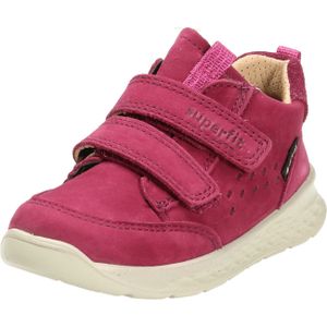 Sneakers - Effen - Leer/Suède - Velcro Sluiting - Platte Hak (0-3 cm)