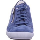 Sneakers - Effen - Leer/Suède - Platte Hak