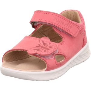 Sandalen - Lagoon - Effen - Leer, Mesh, Suède - Velcro Sluiting