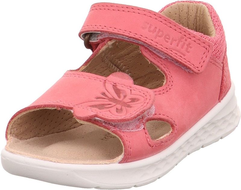 Sandalen - Lagoon - Effen - Leer, Mesh, Suède - Velcro Sluiting