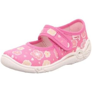 Superfit Belinda Platte pantoffels voor meisjes, Roze meerkleurig 5530, 35 EU Weit