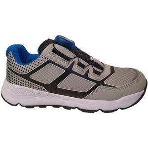 Superfit - Free Ride - Sneakers - Lichtgrijs Blauw - Textiel - Breed