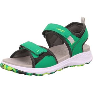 Superfit Offene Schuhe für Jungen für Kinder, grün, Gr. 33 EU