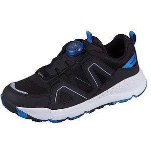 Superfit Free Ride sneakers voor jongens, zwart blauw 0000, 33 EU Schmal