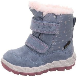 superfit Icebird meisjes Sneeuwschoen, Blauw roze 8010, 22 EU Smal