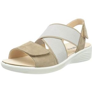 Legero Fly sandalen met enkelriempjes voor dames, Cerbiatto Beige 4500, 36 EU
