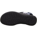 Legero - Siris - Sandalen - Jeansblauw - Klittenbandsluiting - Sleehak