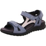 Legero - Siris - Sandalen - Jeansblauw - Klittenbandsluiting - Sleehak