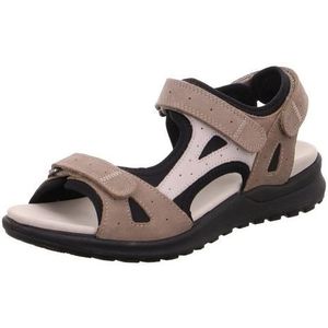 Legero Siris Open sandalen voor dames met sleehak, Taupe Grijs 2400, 42 EU