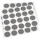 Klustape - Ø 1,3 Cm - Donkergrijs - Flinterdunne Gatafdekkingen